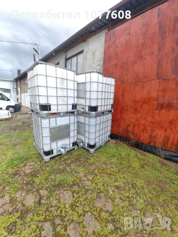 ЦИСТЕРНА БИДОН 1000 ЛИТРА/IBC КОНТЕЙНЕР, снимка 7 - Бидони, бурета и бъчви - 49599351