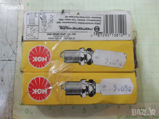 Лот от 3 бр. свещи запалителни "NGK - 3812 - BP6EFS" нови, снимка 3 - Части - 47453237