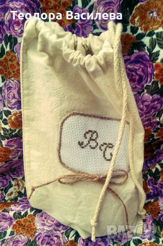 Ретро Торбичка за декорация, подарък или за съхранение, снимка 9 - Декорация за дома - 35638777