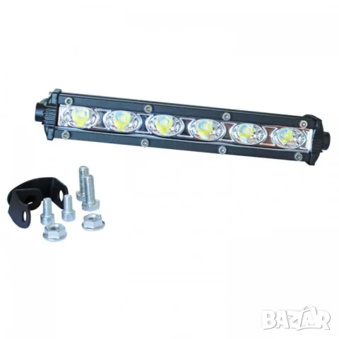 LED бар 18W 18.5 см, снимка 2 - Аксесоари и консумативи - 55864363