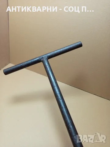 Стар Ръчно Изработен Инструмент За Правене На Дупки Свредло., снимка 9 - Антикварни и старинни предмети - 50038365