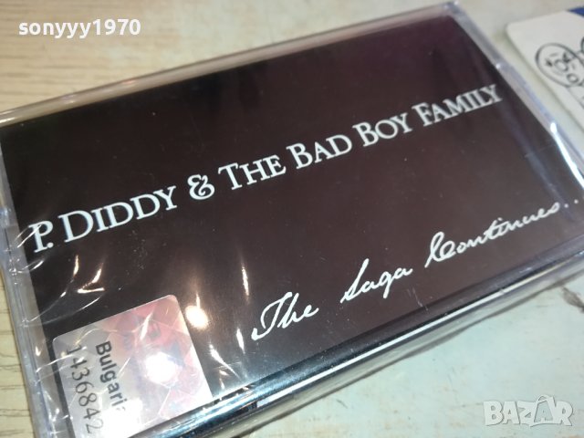 P. Diddy & The Bad Boy Family ‎– The Saga Continues-лицензна касета-ORIGINAL TAPE 0702241322, снимка 2 - Аудио касети - 44177759