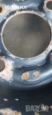 Желязна джанти за Рено 14ц, снимка 3 - Гуми и джанти - 51910846