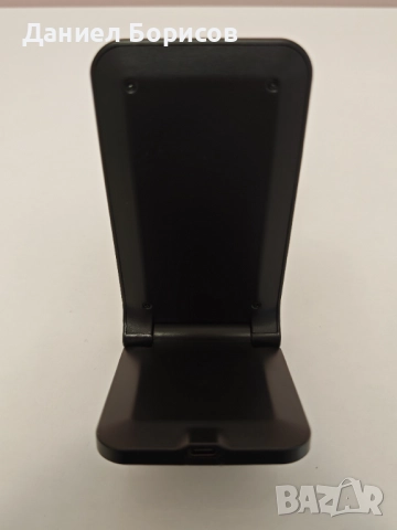 Безжично зарядно-стойка 3-в-1 за iPhone/Samsung, Apple Watch и AirPods, снимка 3 - Безжични зарядни - 52583237