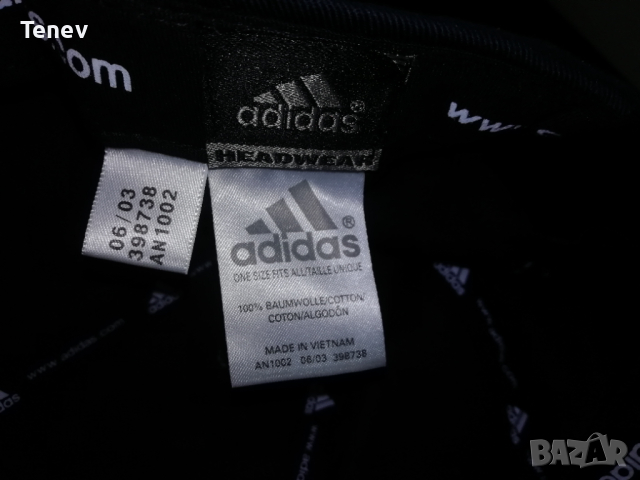Adidas нова с етикети оригинална шапка с козирка Vintage 2003, снимка 5 - Шапки - 44760858