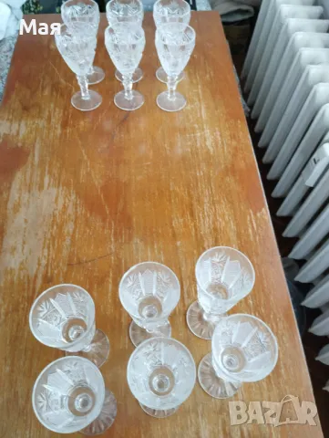 Кристални чаши за ракия, снимка 13 - Чаши - 50370355