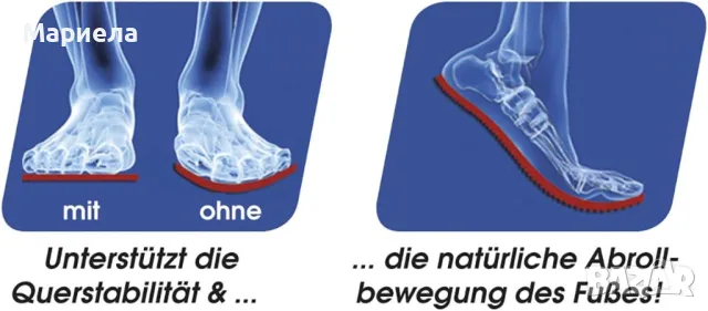 Flexmed-Стелки за повече стабилност 38№/Стелки за мъжки и дамски обувки, снимка 2 - Маратонки - 49859387