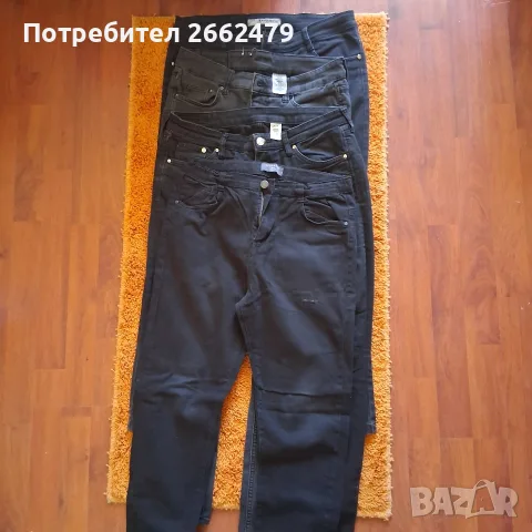 Продавам маркови черни  дънки., снимка 2 - Детски панталони и дънки - 56392463