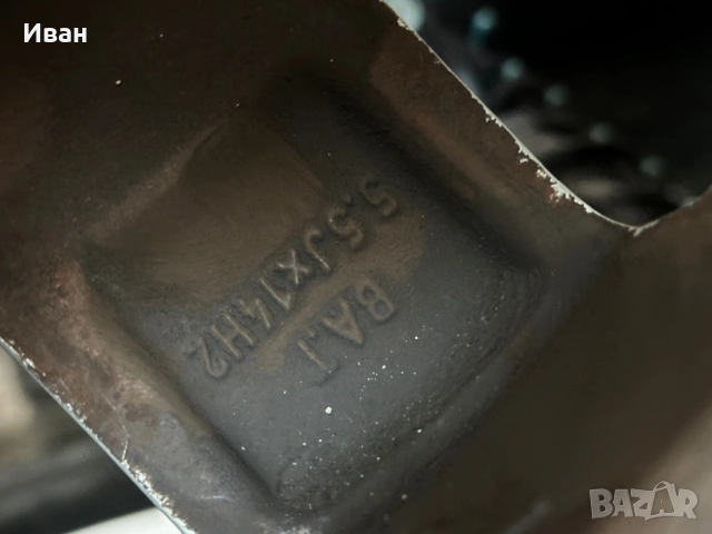 Джанти 5Х100 / ET35 5.5J / 14ЦОЛА, снимка 8 - Гуми и джанти - 54165758