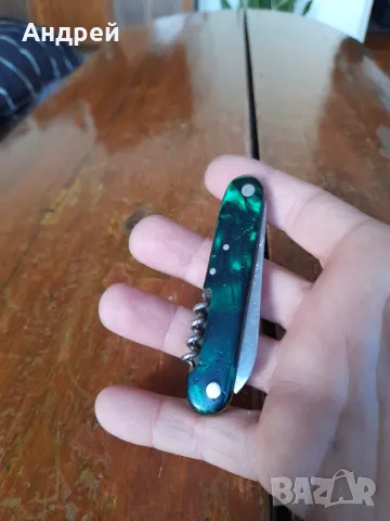 Стар джобен нож,ножче,ножка #60, снимка 2 - Други ценни предмети - 48178351