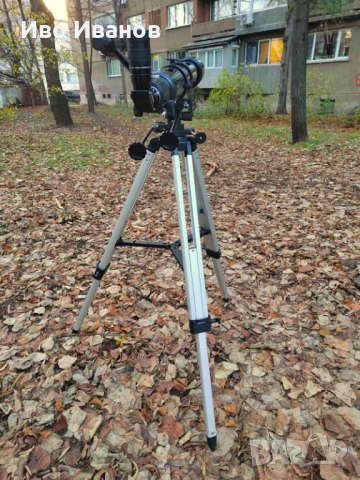 Продавам рефракторен телескоп Sky-Watcher Evostar 90/900, снимка 2 - Други ценни предмети - 52816634