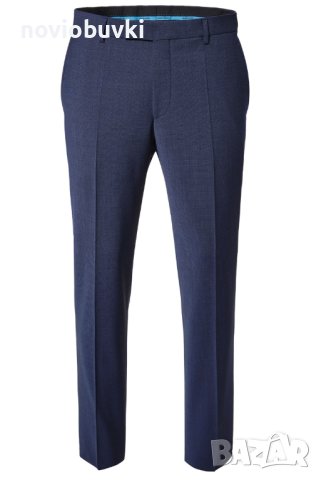 ✅НОВИ Мъжки официални панталони Pierre Cardin, Черен, L, снимка 4 - Панталони - 42077882