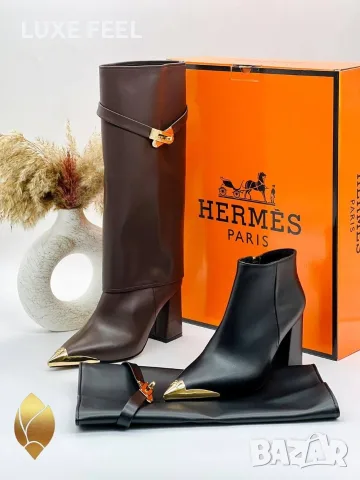 Gucci ✨ Hermes ✨Дамски Ботуши - Боти , снимка 3 - Дамски ботуши - 56274671