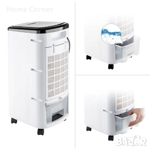 Мобилен охладител Muhler MC-4024, 65W, 4 л, снимка 3 - Овлажнители и пречистватели за въздух - 51202719