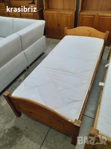 Масивно Единично Легло-внос от Германия , снимка 1