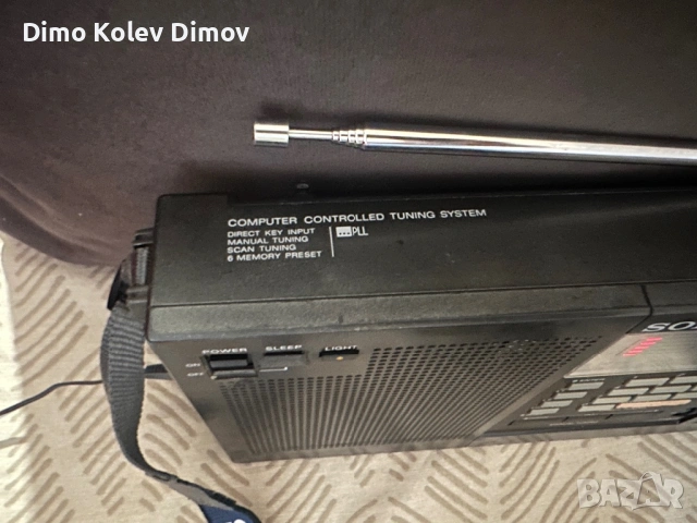 SONY ICF 2001 Радио със Оригинално зарядно, снимка 6 - Радиокасетофони, транзистори - 53934469