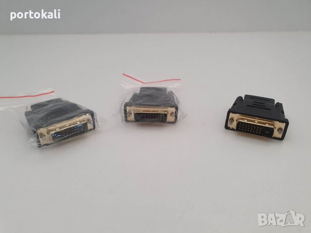 НОВИ! Преходник Адаптер DVI (24 + 1) - HDMI DVI to HDMI, снимка 2 - Кабели и адаптери - 39510637