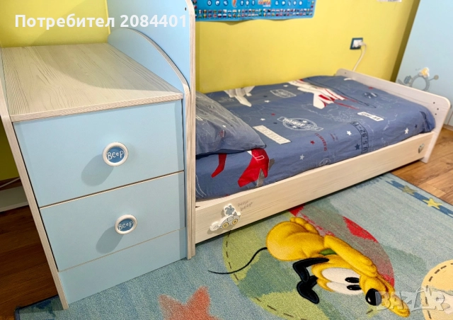 Цялостно обзавеждане за детска стая за бебе/момче на Cilek