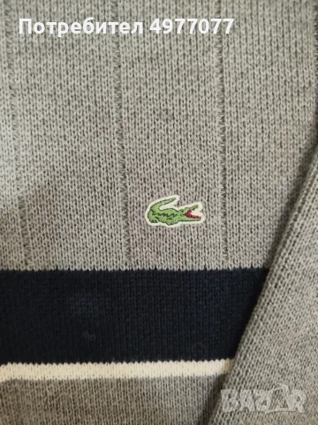 пуловер на Lacoste, снимка 3 - Пуловери - 56467264