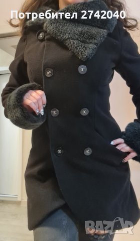 Луксозно вълнено палто, снимка 1