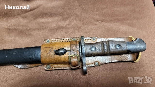 Щик ,нож САЩ ,Америка Спрингфилд 1913г., снимка 2 - Антикварни и старинни предмети - 52997286