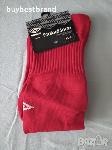 Umbro Football Socks Red Футболни Чорапи / Калци размери 39-41 , 42-44 , снимка 2 - Футбол - 29108554