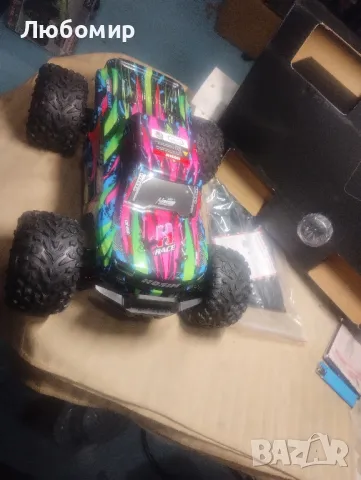 Hosim 1:10-68KMH безчеткови RC автомобили за възрастни, високоскоростна кола с дистанционно, снимка 7 - Коли, камиони, мотори, писти - 47982787