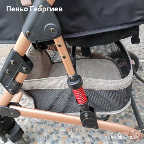 Бебешка количка Lorelli - Alba Premium, снимка 4 - Детски колички - 49938403