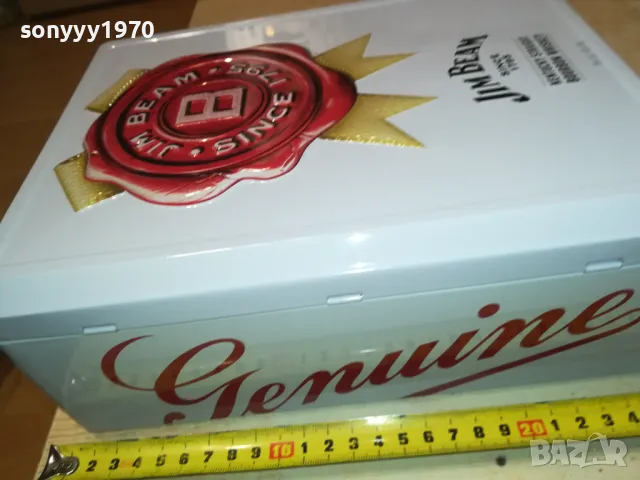 jim beam-голяма метална кутия за колекция 0412241604, снимка 8 - Колекции - 48224223