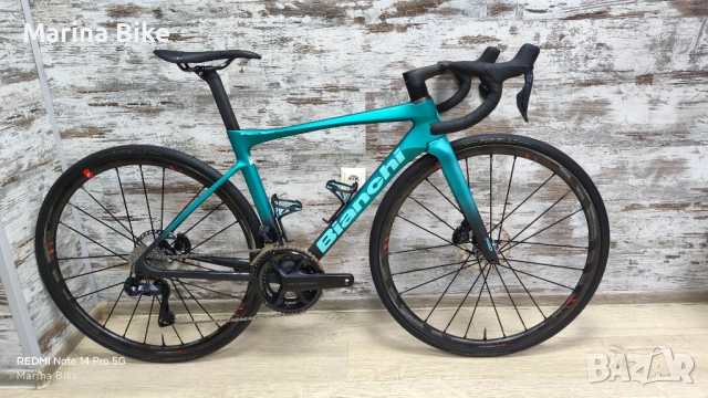 Карбонов шосеен велосипед Bianchi Specialissima Pro Disc Ultegra Di2 Fulcrum | 50