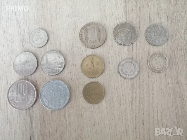 Лот от монети от България, Румъния, Югославия, Мароко, ОАЕ  