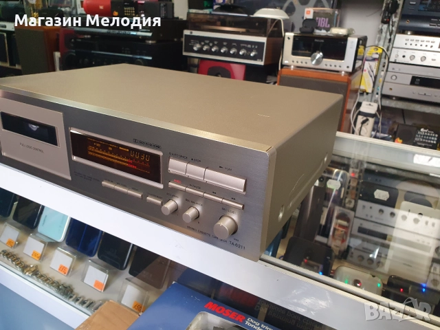 Касетен дек ONKYO TA-6211 В отлично техническо и визуално състояние., снимка 6 - Декове - 48205392