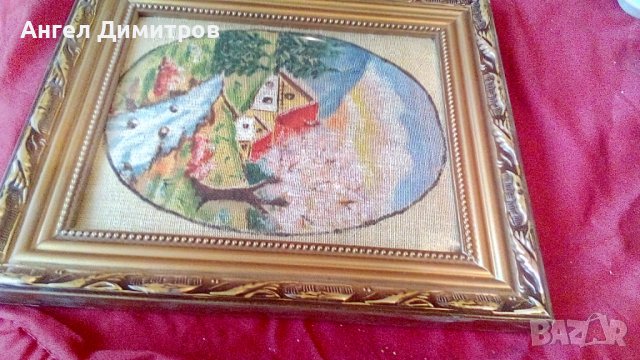 Красив гоблен ръчна изработка , снимка 6 - Декорация за дома - 38854541