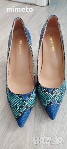 обувки, снимка 3 - Дамски обувки на ток - 51963844