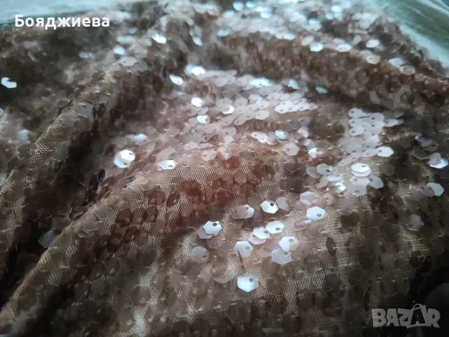 Тениска с пайети , снимка 5 - Тениски - 49322223