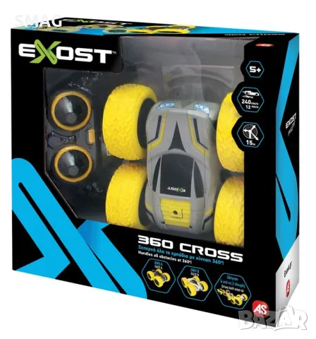 Кола с дистанционно управление Exost Cars 360 Cross - AS S_1158932, снимка 5 - Коли, камиони, мотори, писти - 47921209