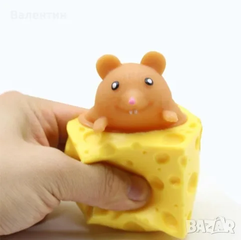 Анти - стрес играчка - сиренце с мишле - 5 см., снимка 3 - Други - 55798881