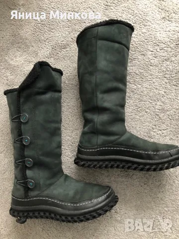 Дамски ботуши, естествена кожа Nike