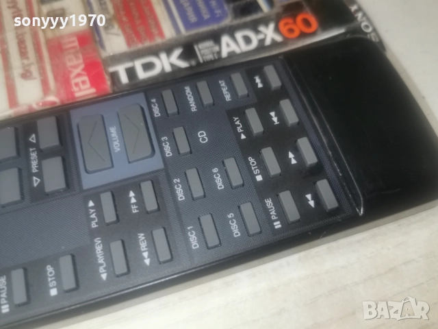 DENON RC-129A AUDIO REMOTE-ВНОС SWISS 2512251847, снимка 8 - Ресийвъри, усилватели, смесителни пултове - 52899082