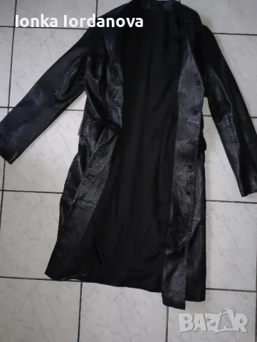 Палто от естествена кожа, размер S-M, снимка 3 - Палта, манта - 48152472