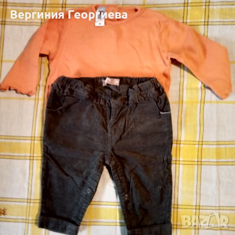 Комплект бебешки дрешки , снимка 3 - Панталони и долнища за бебе - 42454446