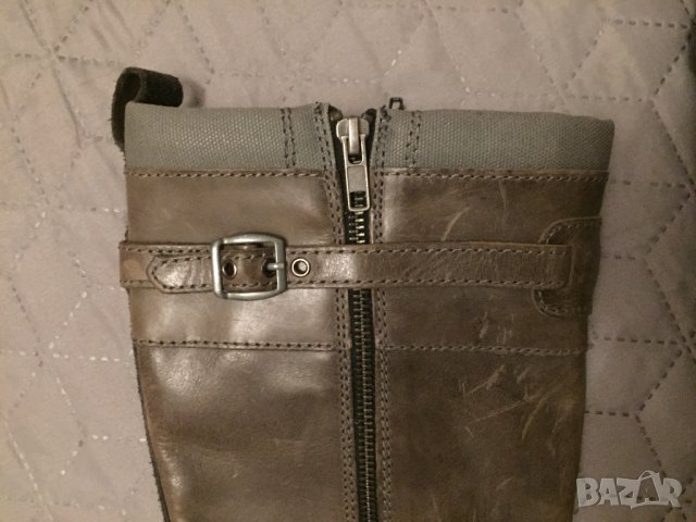 G-star оригинални дамски ботуши от естествена кожа Uk5/38, снимка 6 - Дамски ботуши - 30703012