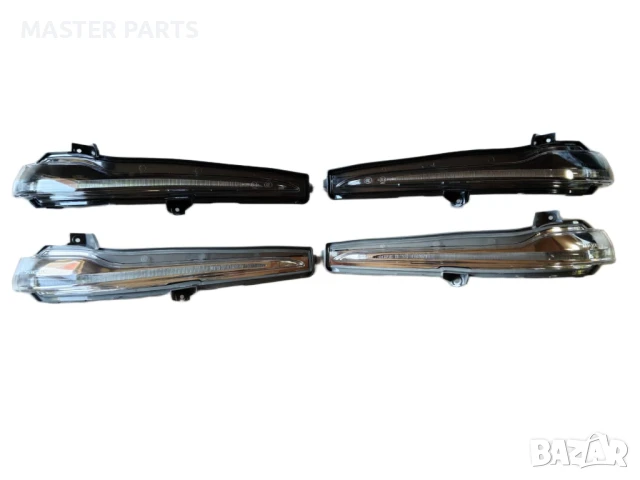 LED мигачи за Mercedes W205/W222/w213/w253 (Canbus, Кристал/Черен), снимка 2 - Части - 51314081