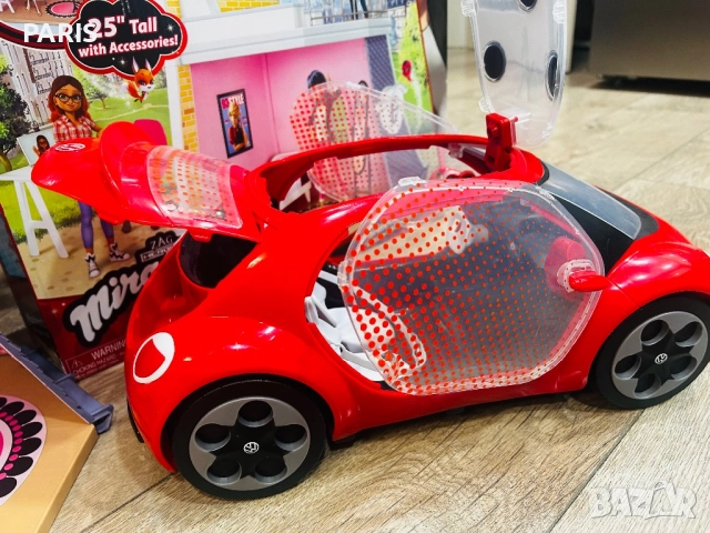 Къща+колата на калинката MIRACULOUS, снимка 6 - Кукли - 52432687