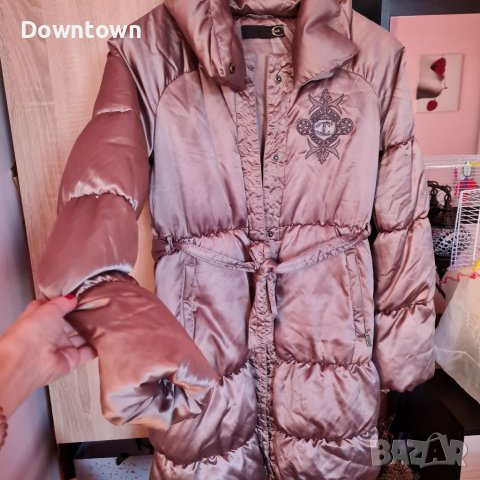 Just Cavalli оригинално зимно яке # с гъши пух и пера #размер S-M, снимка 8 - Якета - 39155282