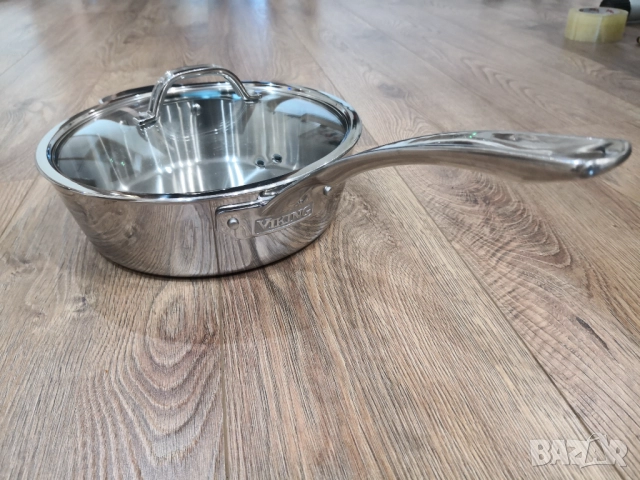 Професионален тиган с капак VIKING 3,4л, снимка 2 - Съдове за готвене - 51787159