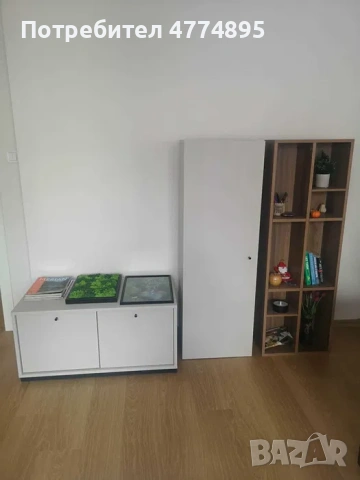 Долен шкаф / ТВ шкаф Enza Home – почти нов/ Варна, снимка 7 - Шкафове - 53943713