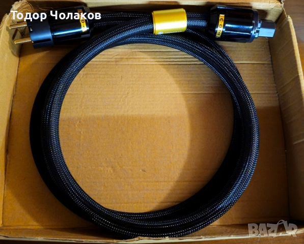 Промо/Захранващ кабел OFC/чиста мед/нов/1.5 метра, снимка 8 - Други - 52135762