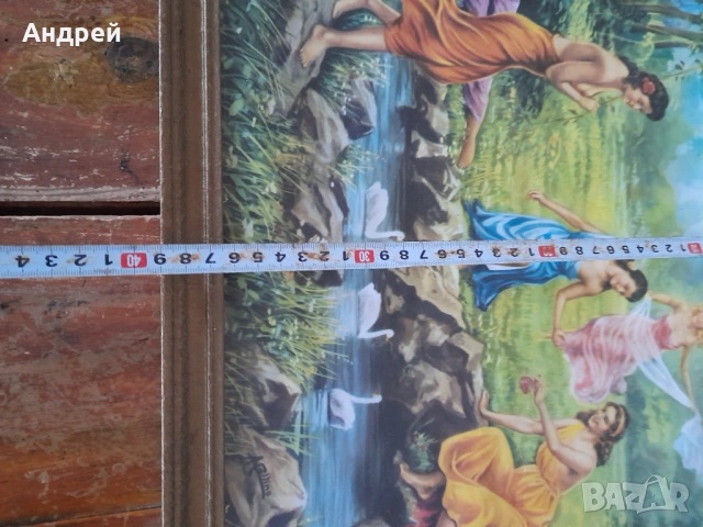 Стара картина #24, снимка 5 - Картини - 53889519