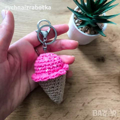 Ключодържател/украшение за чанта Сладолед, снимка 8 - Други - 40732202